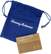 
                        
                          Load image into Gallery viewer, Tommy Bahama Men's 100% Leather Slim Card Case Carrier Wallet
                        
                      