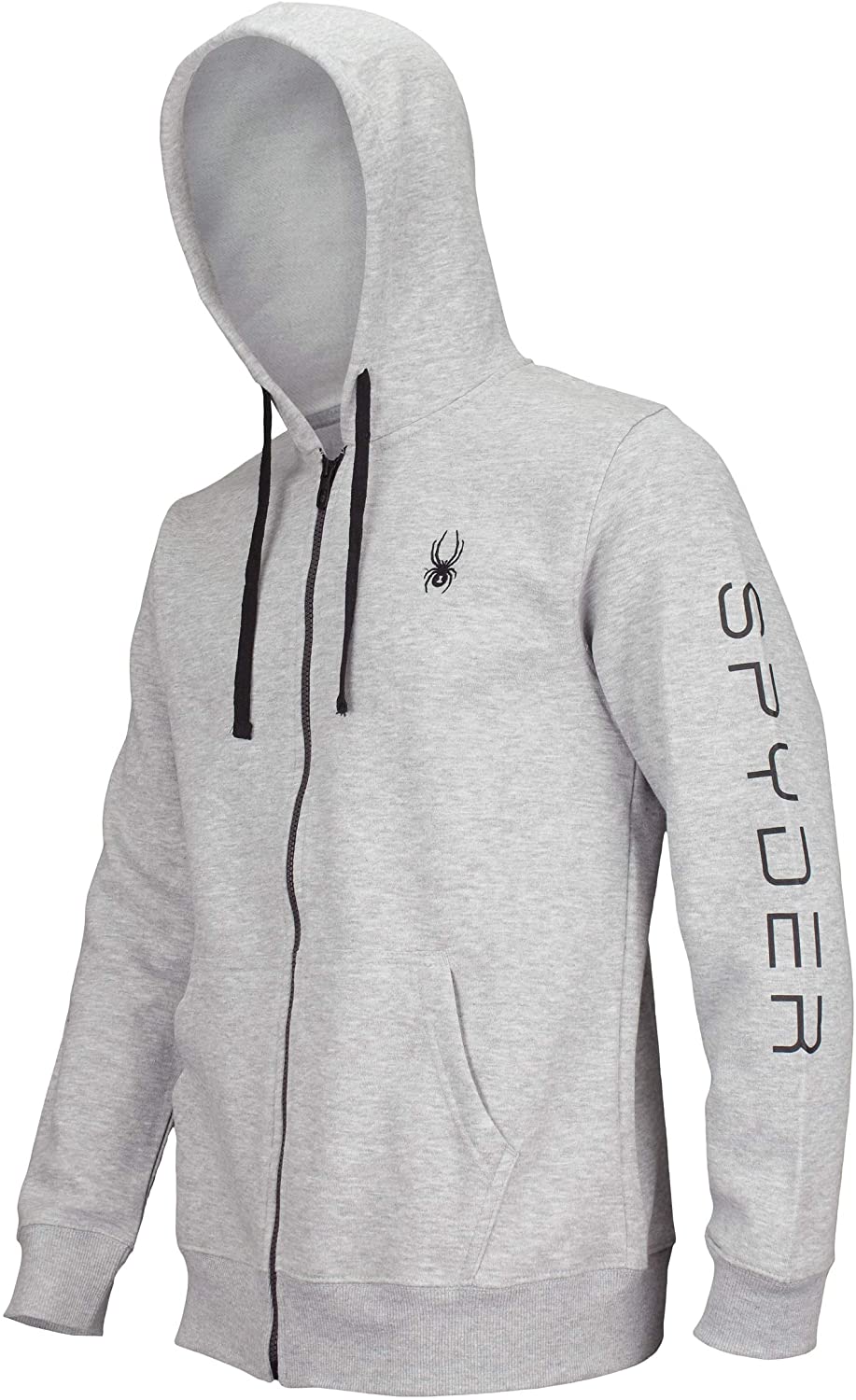 Spyder Men's Logo Full Zip Hoodie, Color Options