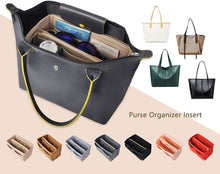 
                        
                          將圖片載入圖庫檢視器 Vercord Felt Organizer Insert for Purse Handbag Tote Bag in Bag Inside Shaper Divider Neo Beige Small
                        
                      