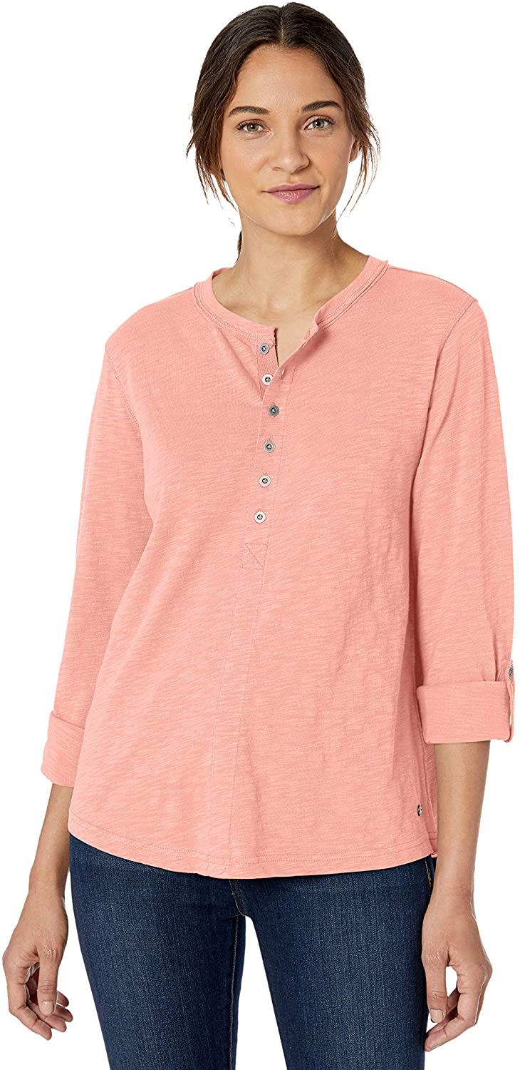 Jag Jeans Women's Eleanor Slub Jersey Henley