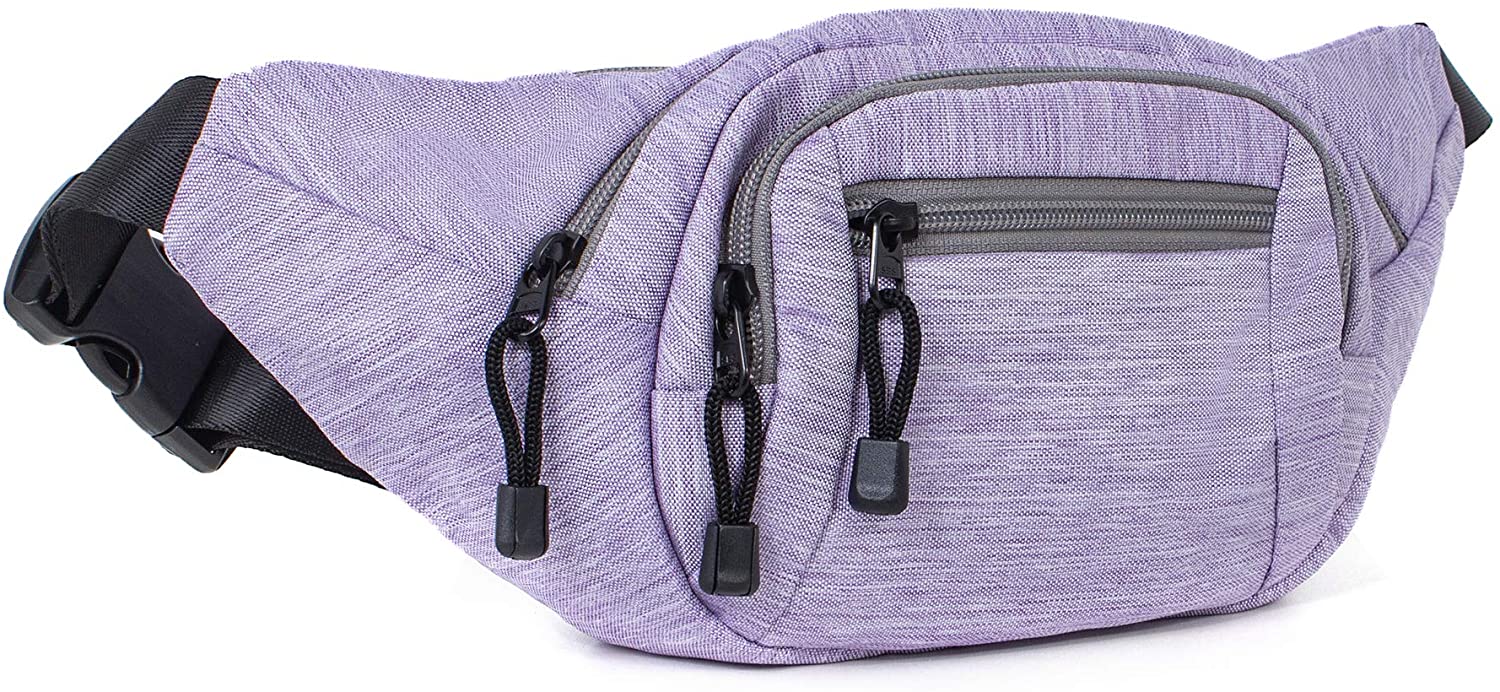 TOPERIN Fashion Fanny Pack Cute Running Belt Waist Pack Running Waist Bag Belt