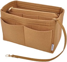 
                        
                          將圖片載入圖庫檢視器 Vercord Felt Organizer Insert for Purse Handbag Tote Bag in Bag Inside Shaper Divider Neo Beige Small
                        
                      