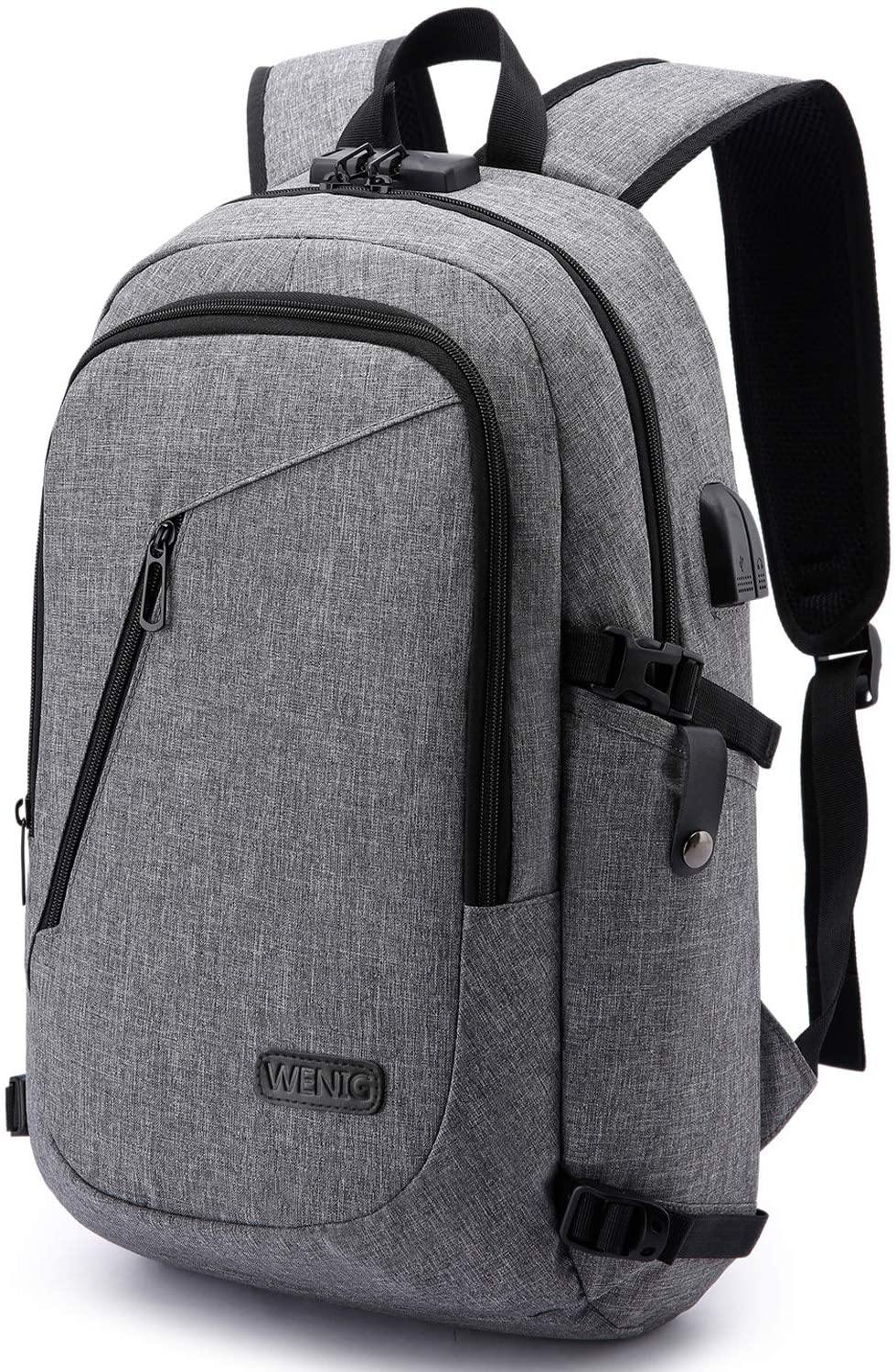 Laptop Backpack,Business Travel Anti Theft Backpack for Men Women with USB Charging Port - JOY2ESpree