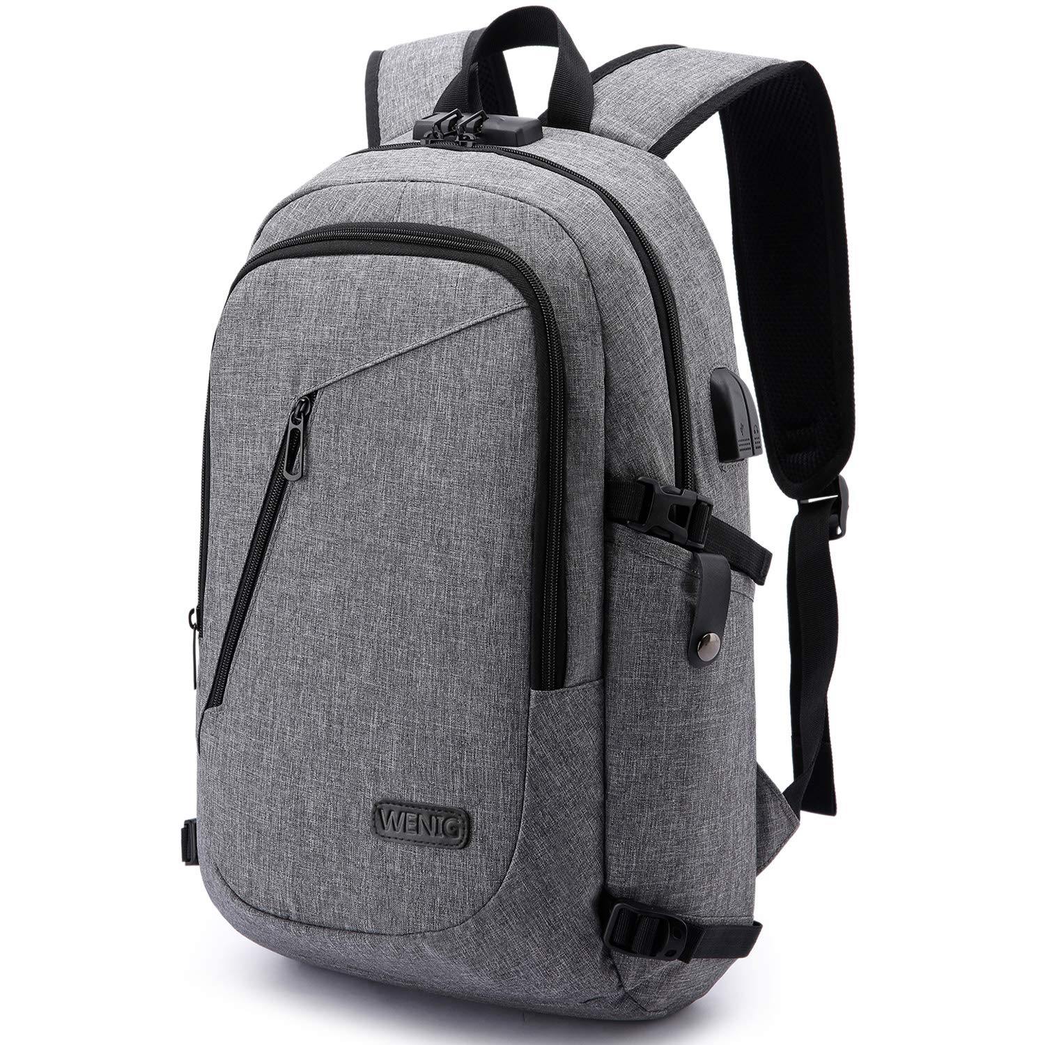 Laptop Backpack,Business Travel Anti Theft Backpack for Men Women with USB Charging Port - JOY2ESpree