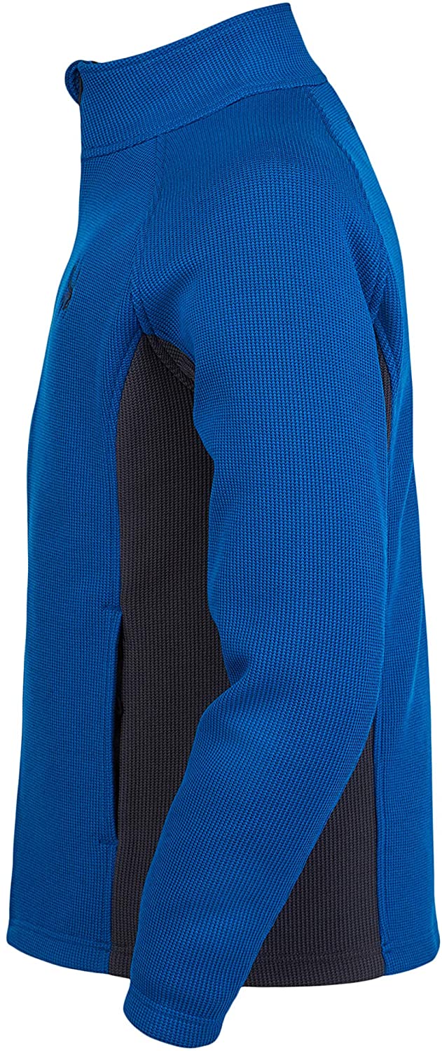 Spyder Active Sports Men's Constant Full Zip Mid-Weight Mock Neck Sweater