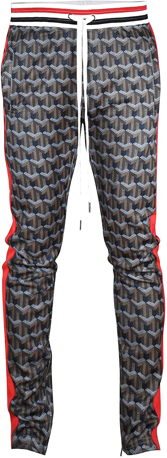 Screenshotbrand Mens Hip Hop Premium Slim Fit Track Pants