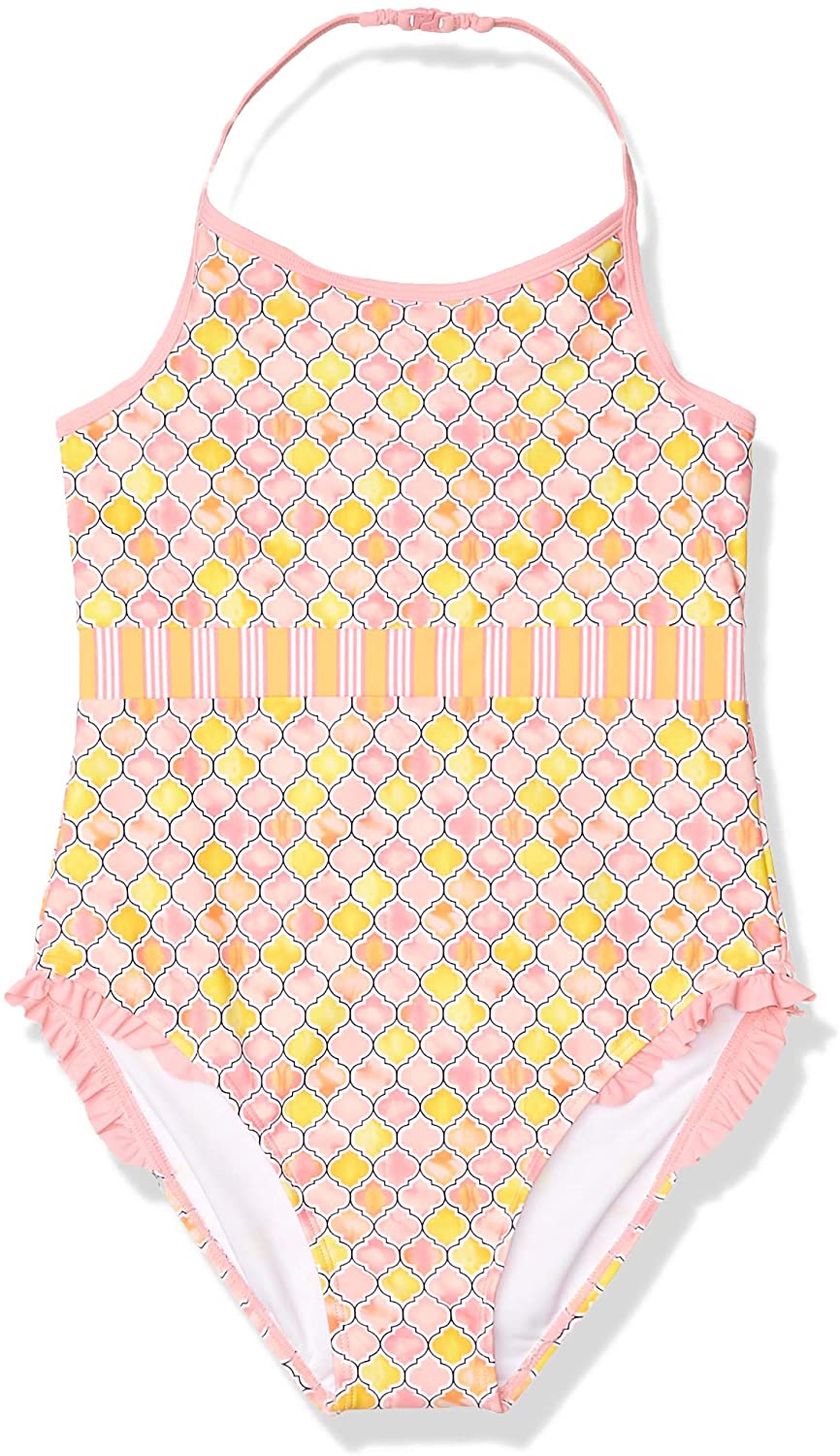 Tommy Bahama Girls' One-Piece Swimsuit Bathing Suit