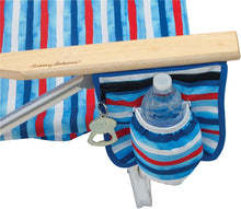 
                        
                          Load image into Gallery viewer, Tommy Bahama 5-Position Classic Lay Flat Folding Backpack Beach Chair
                        
                      