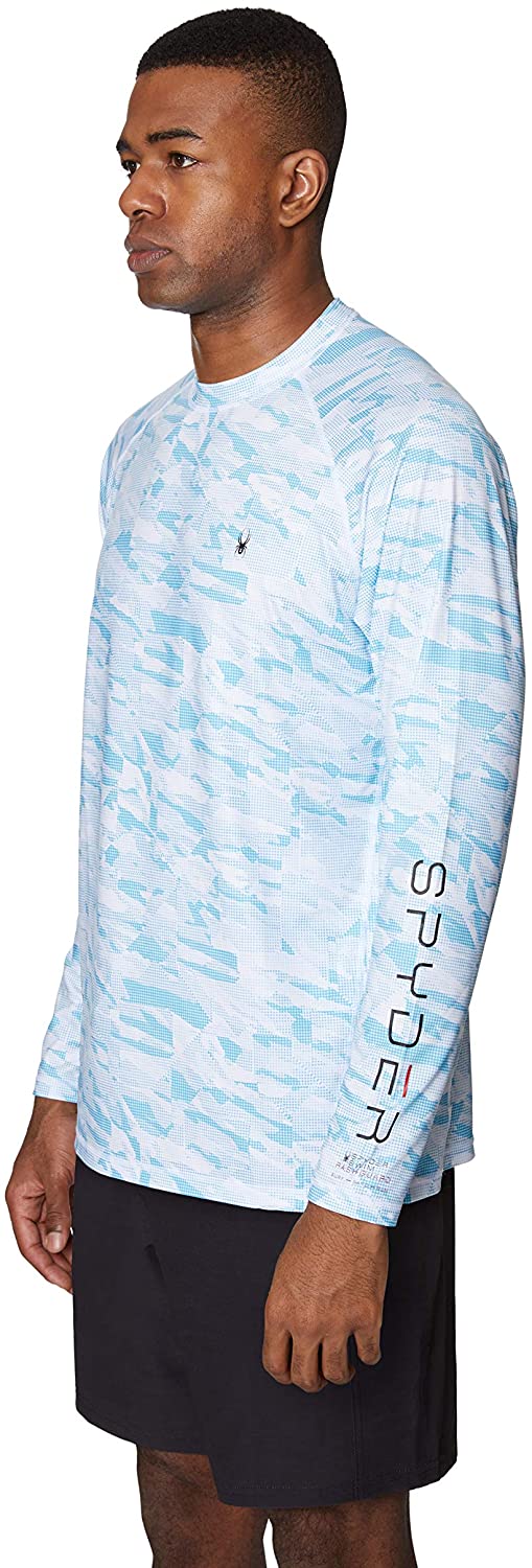 Spyder Men's Digital Camo Long Sleeve Rashguard