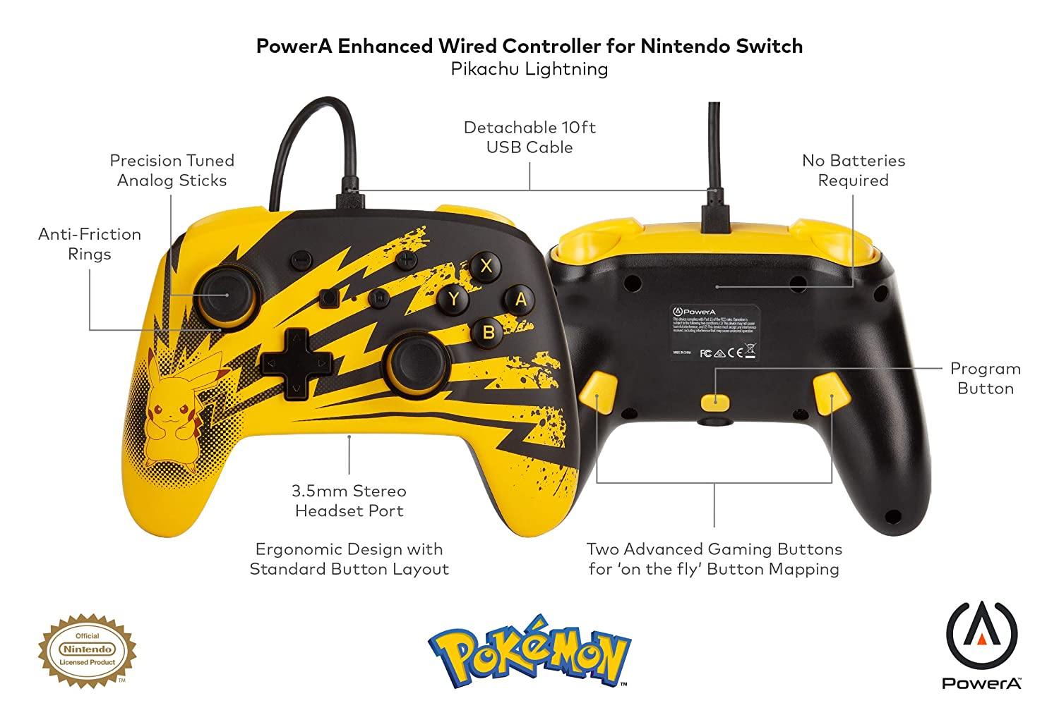 PowerA Enhanced Wired Controller for Nintendo Switch - JOY2ESpree