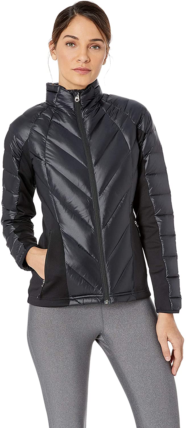 Spyder womens Women's Syrround Down Hybrid Full Zip Jacket
