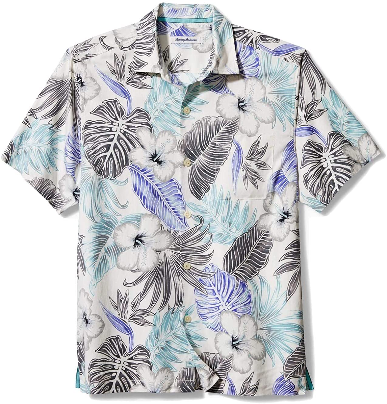 Tommy Bahama Konkan Jungle Silk Blend Camp Shirt