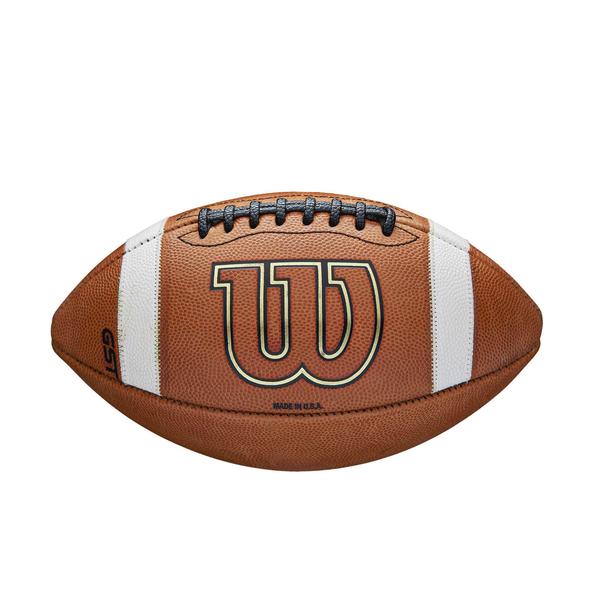 Wilson GST Leather Game Football - JOY2ESpree