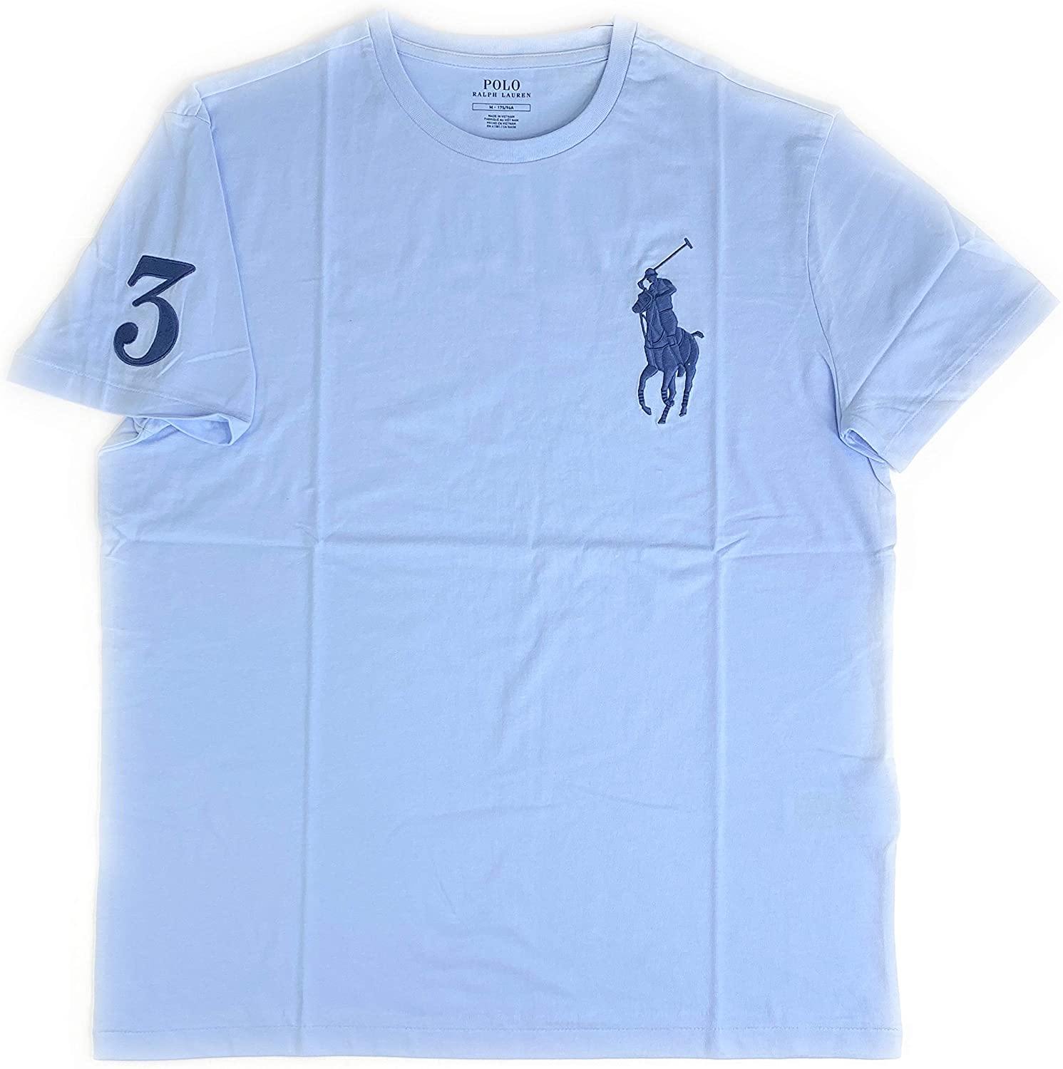 Polo Ralph Lauren Mens Crew Neck Big Pony T-Shirt