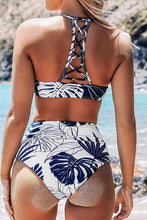 
                        
                          Muat gambar ke penampil Galeri, CUPSHE Women's High Waisted Bikini Floral Lace Up Two Piece Swimsuits
                        
                      