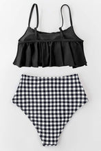 
                        
                          Muat gambar ke penampil Galeri, CUPSHE Women's High Waisted Falbala Bikini Set
                        
                      