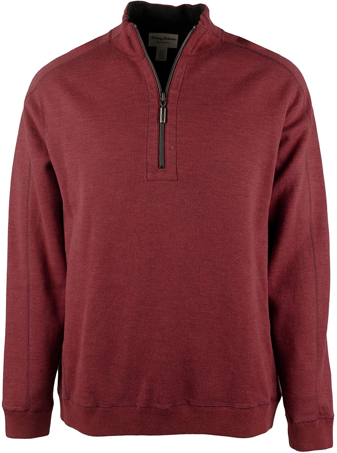Men's Big and Tall Flipsider Half-Zip Reversible Sweatshirt