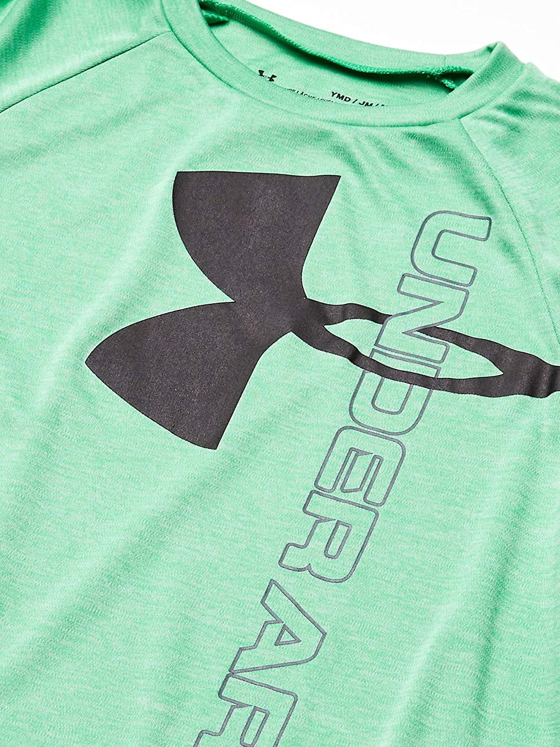 Under Armour Boys' Tech Split Logo Hybrid T-Shirt - JOY2ESpree