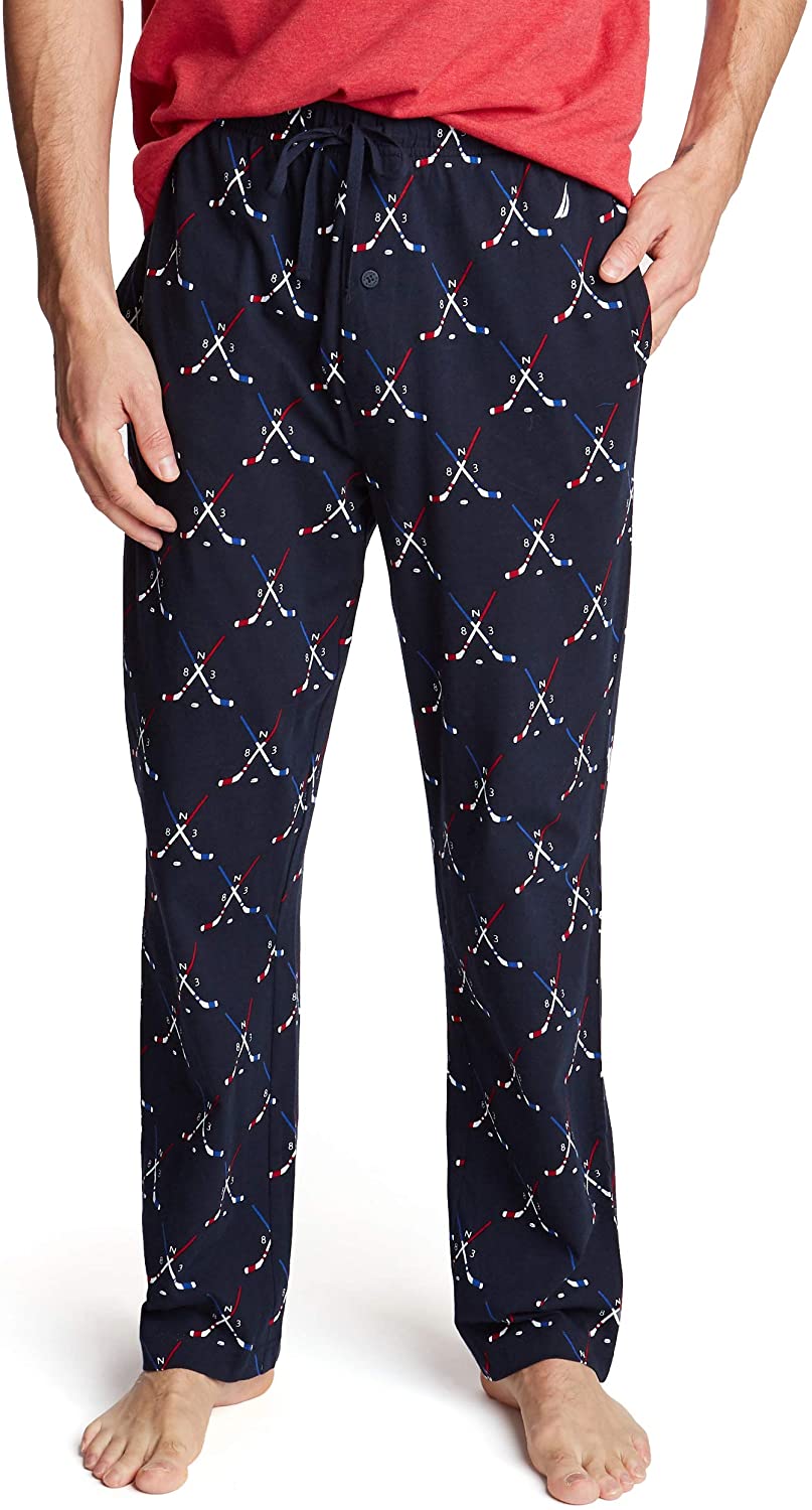 Nautica Men's Soft Woven 100% Cotton Elastic Waistband Sleep Pajama Pant - JOY2ESpree
