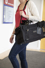 
                        
                          Load image into Gallery viewer, Sherpa Original Deluxe Airline Approved Pet Carrier, Medium, Black
                        
                      