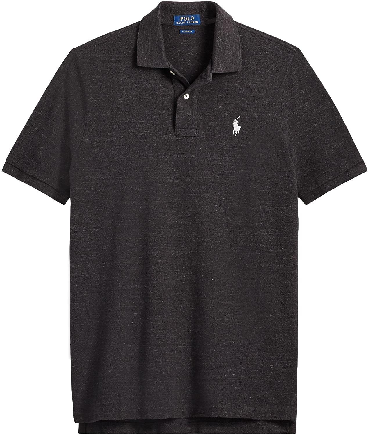 Polo RL Men's Custom Slim Fit Mesh Pony Shirt