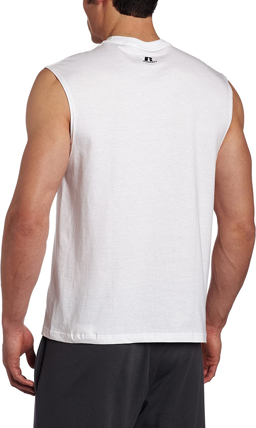 Russell Athletic Men's Cotton Performance Sleeveless Muscle T Shirts