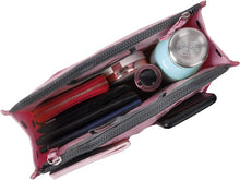 
                        
                          Muat gambar ke penampil Galeri, Vercord Updated Purse Handbag Organizer Insert Liner Bag in Bag 13 Pockets Purple Small
                        
                      