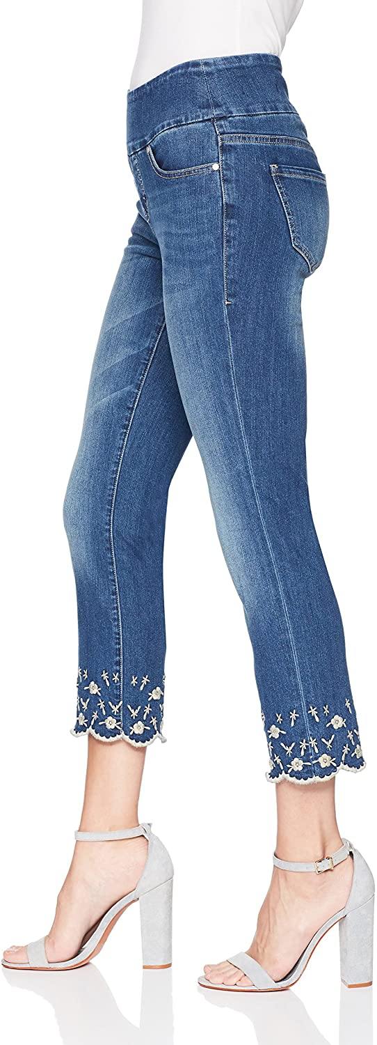 Jag Jeans Women's Lewis Straight Pull on Crop