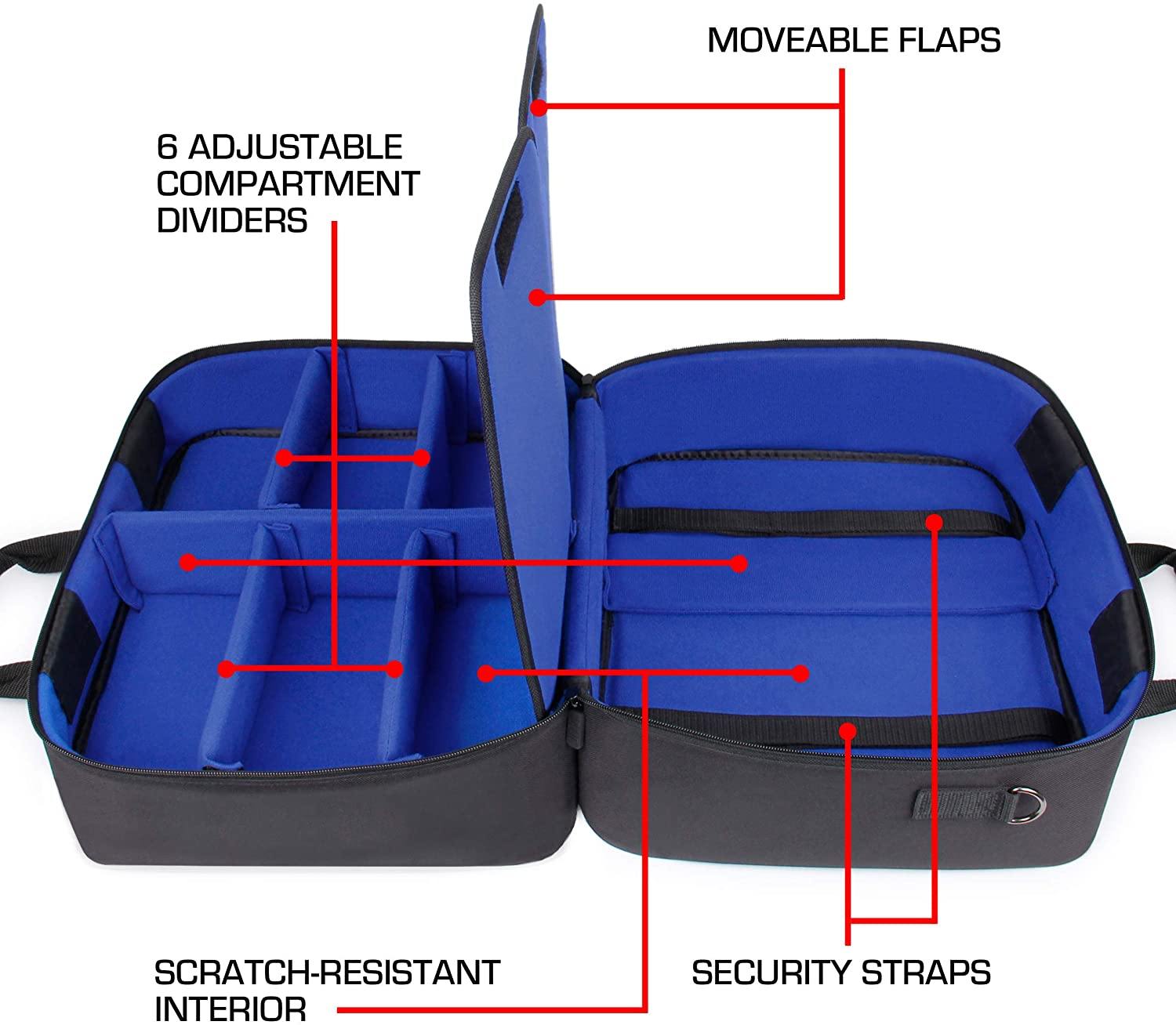 USA GEAR PS5 Case - Console Case Compatible with Playstation 5 and PS5 Digital Edition - JOY2ESpree