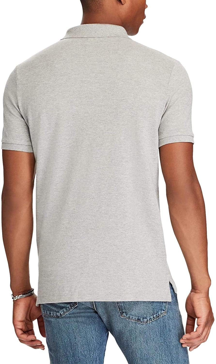 Polo RL Men's Custom Slim Fit Mesh Pony Shirt