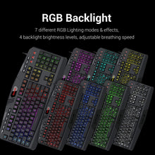
                        
                          गैलरी व्यूवर में इमेज लोड करें, Redragon S101 Wired Gaming Keyboard and Mouse Combo RGB Backlit Gaming Keyboard - JOY2ESpree
                        
                      