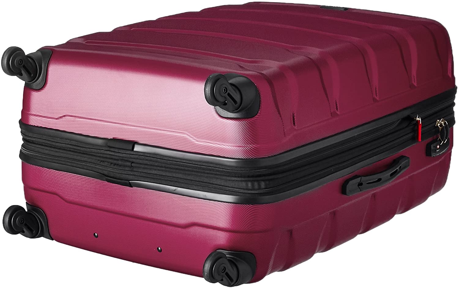 Samsonite Omni PC Hardside Expandable Luggage with Spinner Wheels, Black, Carry-On 20-Inch