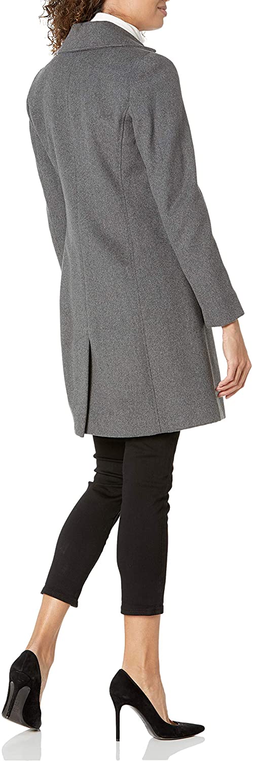 Calvin Klein womens Classic Cashmere Wool Blend Coat