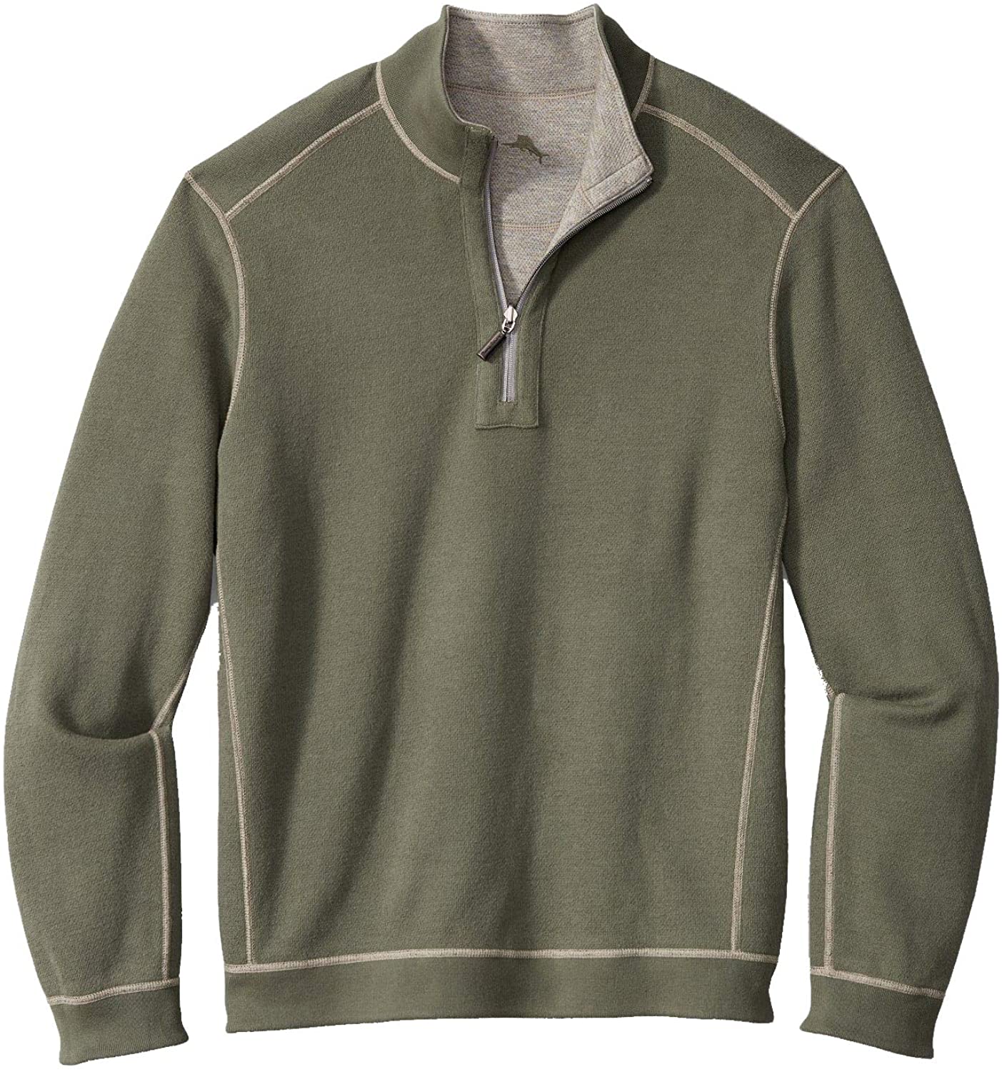 Tommy Bahama Flipshore Half-Zip Reversible Sweatshirt