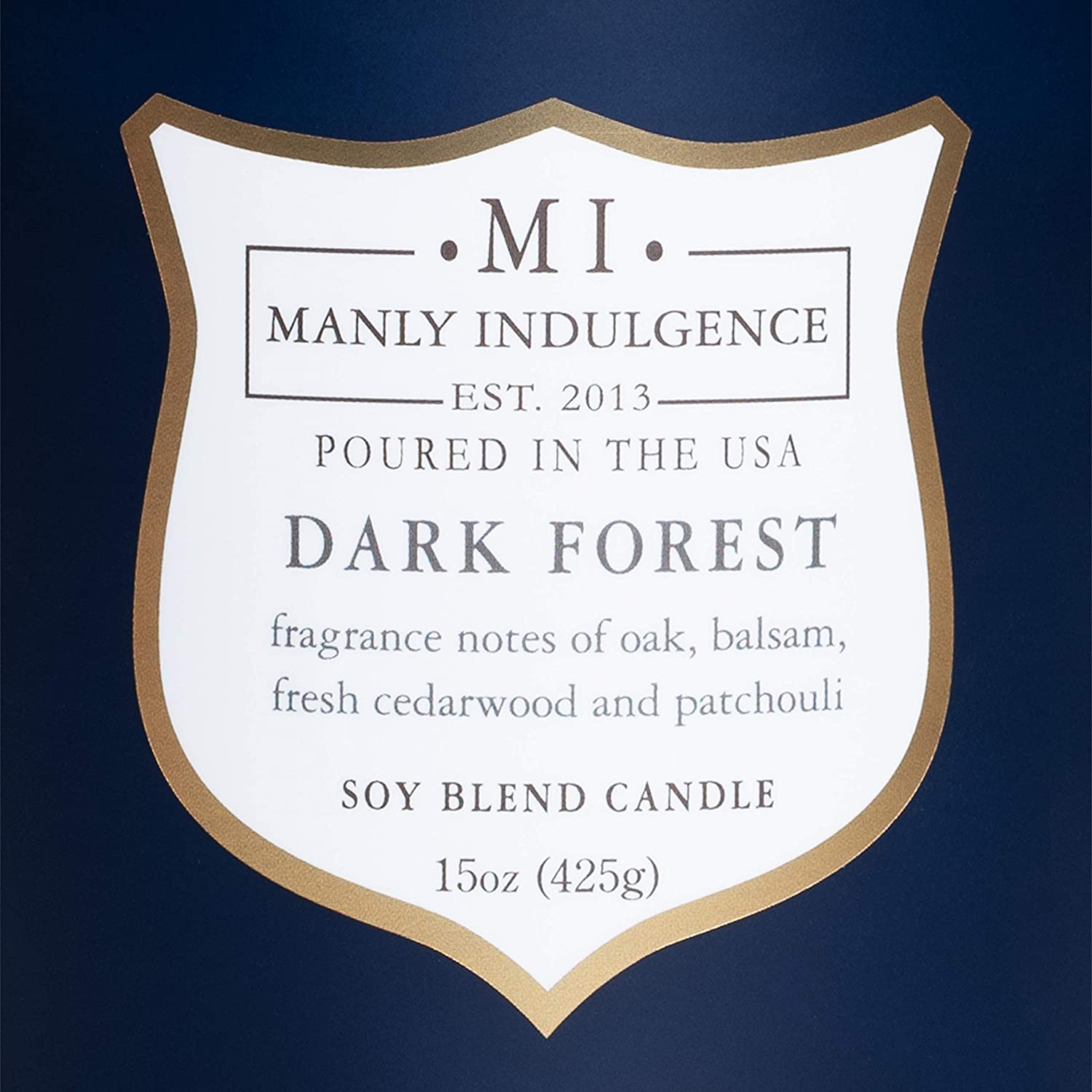 Manly Indulgence Sea Salt & Ginger Scented Jar Candle, 15 Oz, White