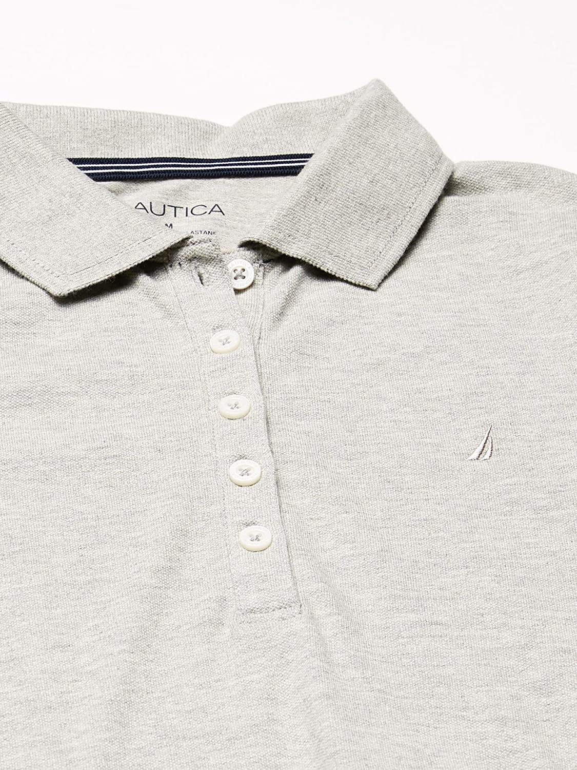 Nautica Women's Easy Classic Short Sleeve Stretch Cotton Polo Dress - JOY2ESpree