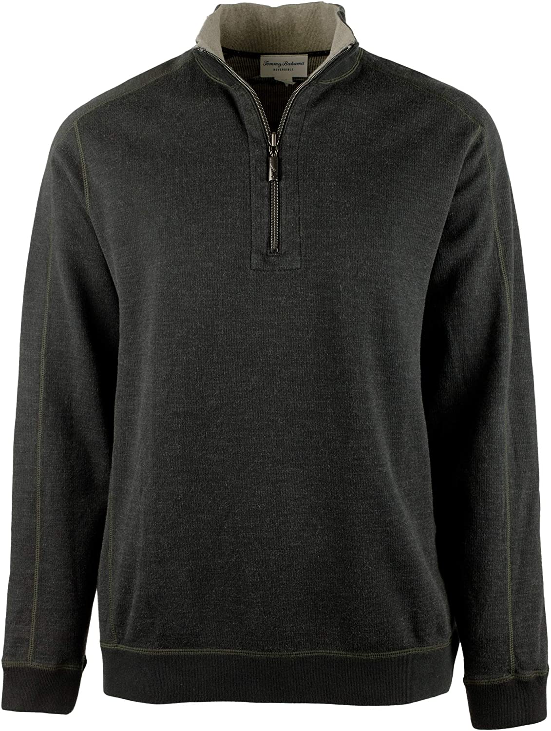 Men's Big and Tall Flipsider Half-Zip Reversible Sweatshirt
