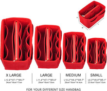 
                        
                          將圖片載入圖庫檢視器 Vercord Felt Organizer Insert for Purse Handbag Tote Bag in Bag Inside Shaper Divider Neo Beige Small
                        
                      
