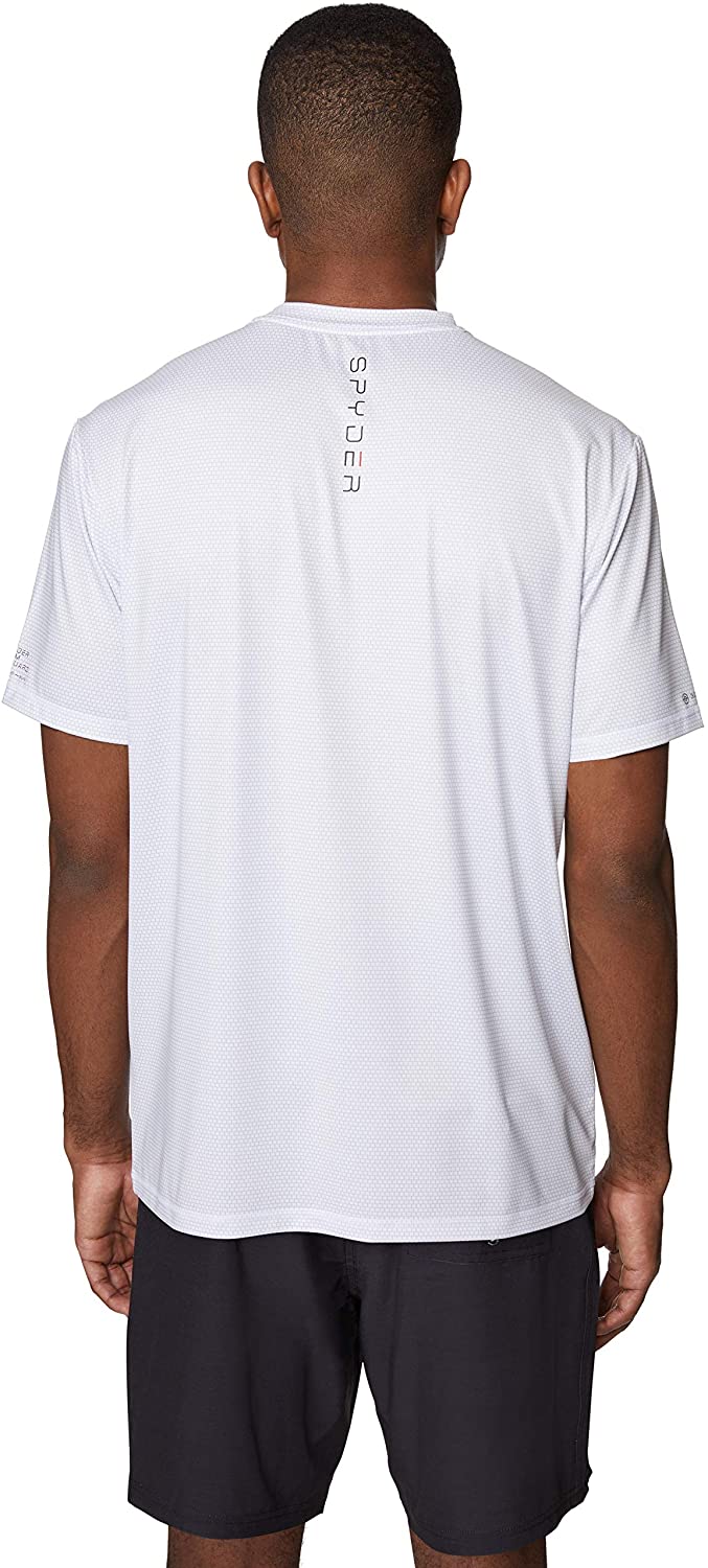 Spyder Men's No Print Short Sleeve Rashguard