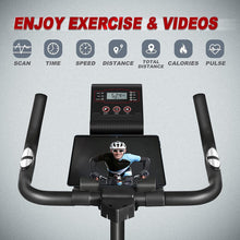 
                        
                          Cargar imagen en el visor de la galería, Indoor Cycling Bike Exercise Bike Stationary Bikes with Comfortable Seat Cushion &amp; LCD Monitor for Home Office Fitness Cardio Workout - JOY2ESpree
                        
                      