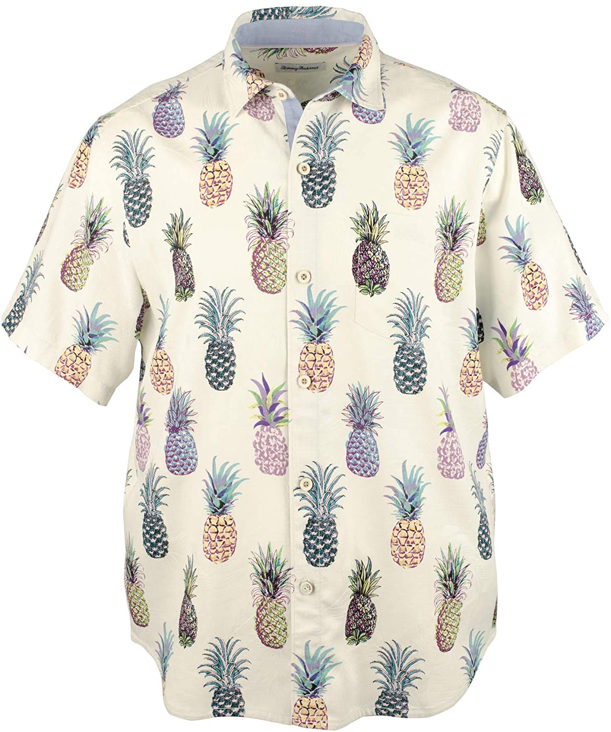 Tommy Bahama Pop Art Pineapple Silk Camp Shirt