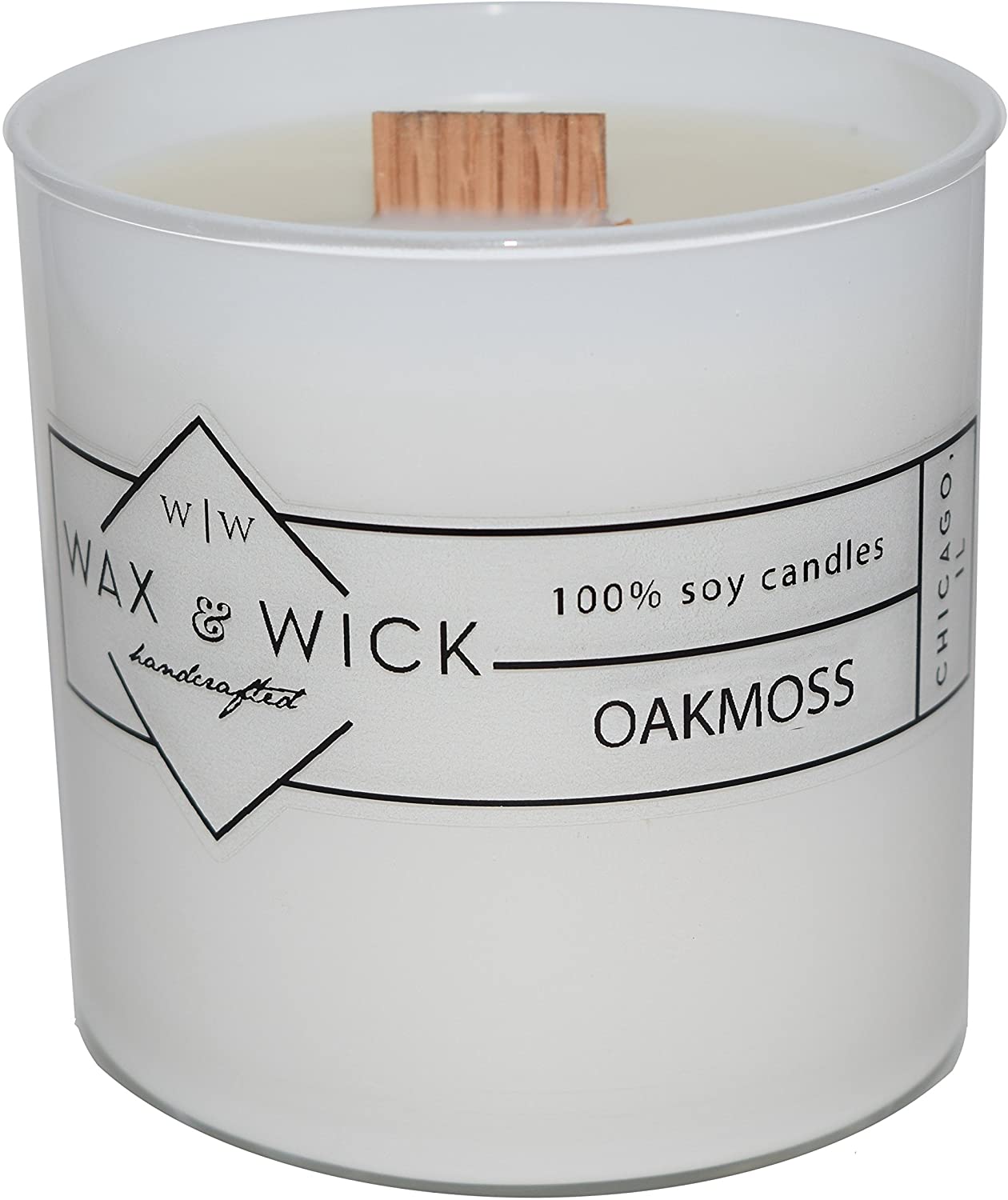 Scented Soy Candle: 100% Pure Soy Wax with Wood Double Wick