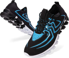 
                        
                          Load image into Gallery viewer, BRONAX Little/Big Kids Lightweight Athletic Tennis Shoes - JOY2ESpree
                        
                      