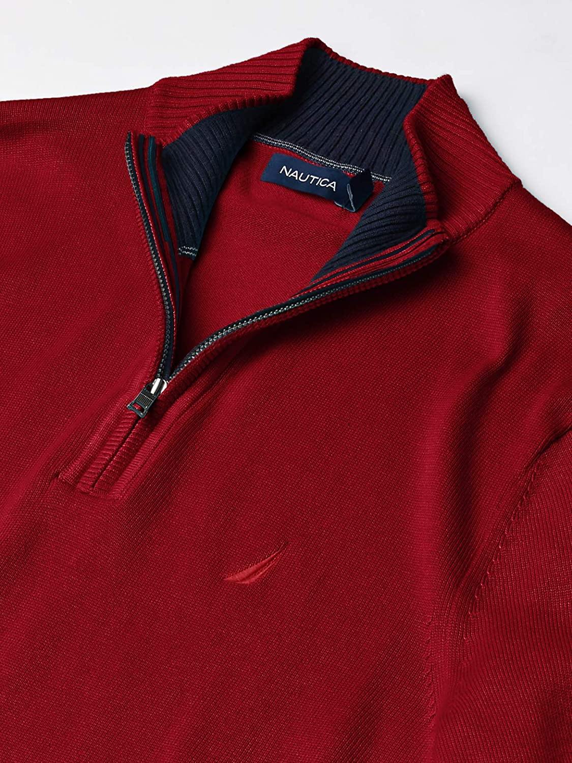 Nautica Men's Quarter-Zip Sweater - JOY2ESpree