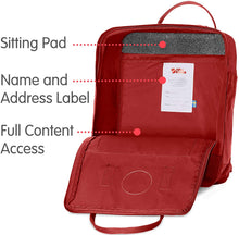 
                        
                          Load image into Gallery viewer, Fjallraven, Kanken Classic Backpack for Everyday, Ox Red
                        
                      