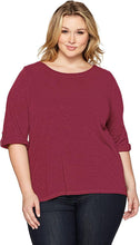 
                        
                          Cargar imagen en el visor de la galería, Jag Jeans Women's Plus Size Wren Tee in Slub Jersey
                        
                      