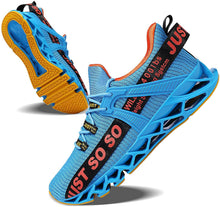 
                        
                          画像をギャラリービューアに読み込む, JSLEAP Mens Running Shoes Walking Non Slip Blade Type Sneakers
                        
                      
