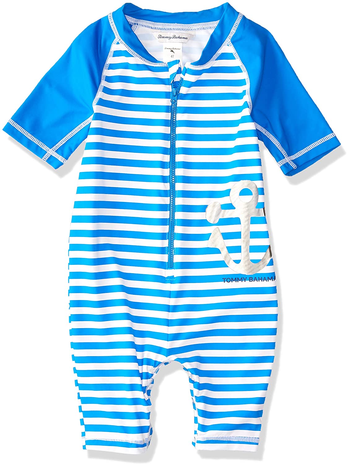Tommy Bahama Boys' One Piece Rashguard Swimsuit Bathingsuit