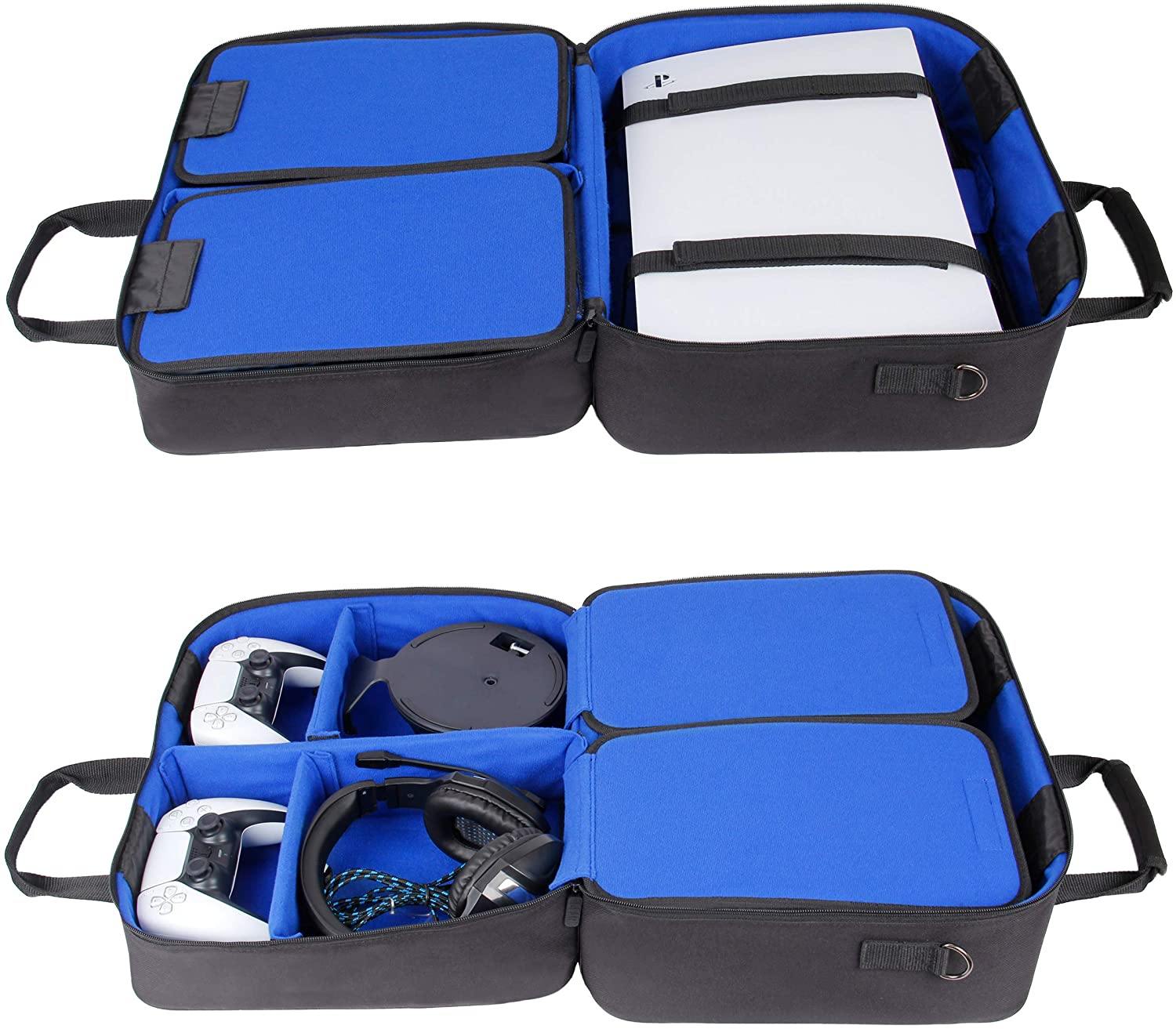 USA GEAR PS5 Case - Console Case Compatible with Playstation 5 and PS5 Digital Edition - JOY2ESpree