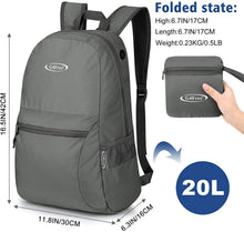 
                        
                          Muat gambar ke penampil Galeri, G4Free Ultra Lightweight Packable Backpack Travel Hiking Daypack Handy Foldable Water Resistant Camping Outdoor Backpack - JOY2ESpree
                        
                      